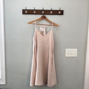 Nicole Miller New York Sz 8 Beige Dress Like New